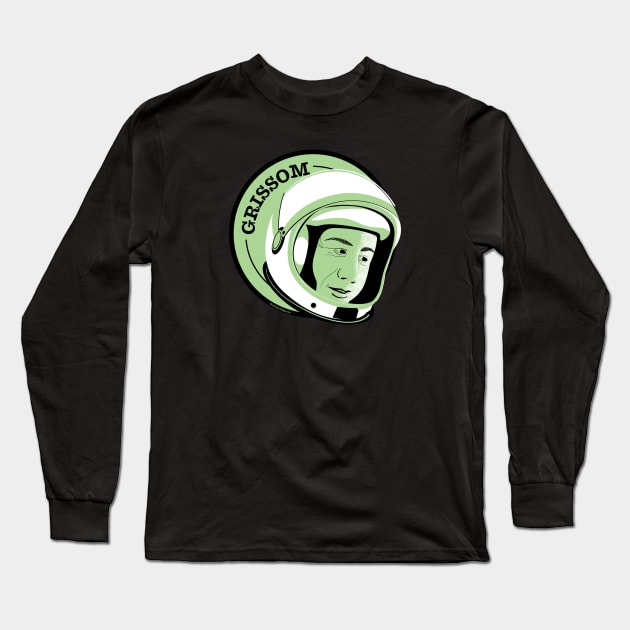 Gus Grissom Long Sleeve T-Shirt by monkeyminion